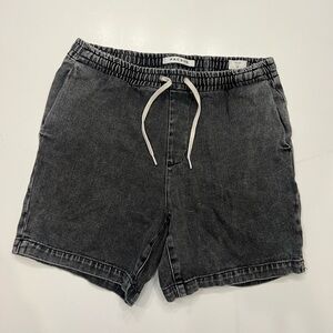 Pacsun Men’s Medium Volley Black Denim Short